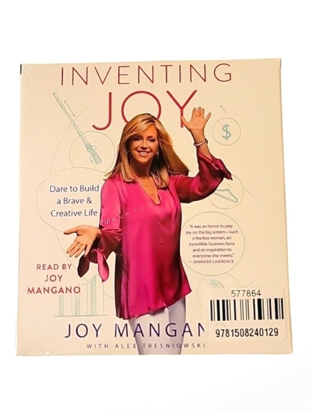 NEW Inventing Joy Dare to Build a Brave & Creative Life Audiobook by Joy Mangano